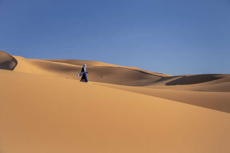 Erg Chebbi dunes, Sahara desert