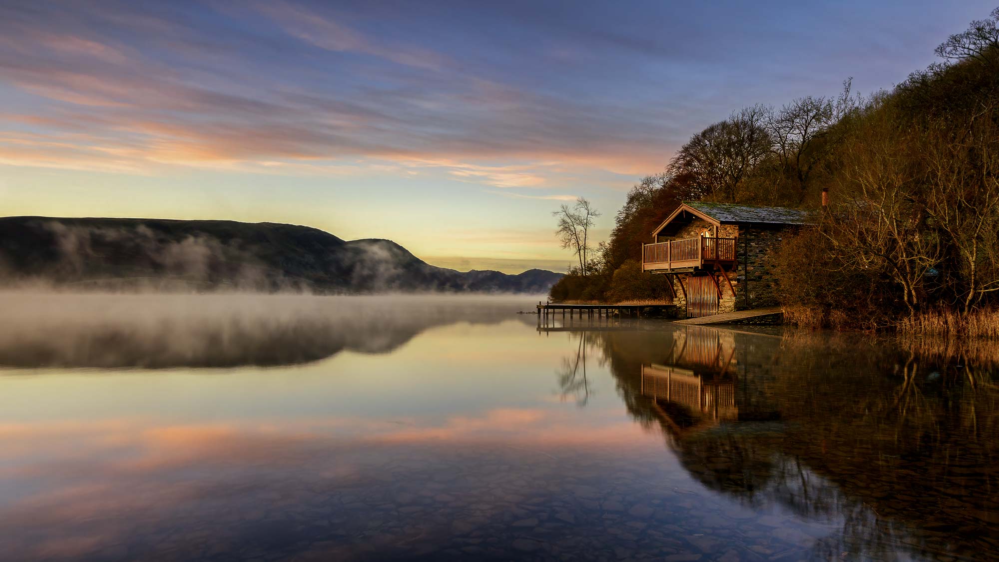 Lake District Photo Tour Sunrise at the Duke of Portland Boathouse