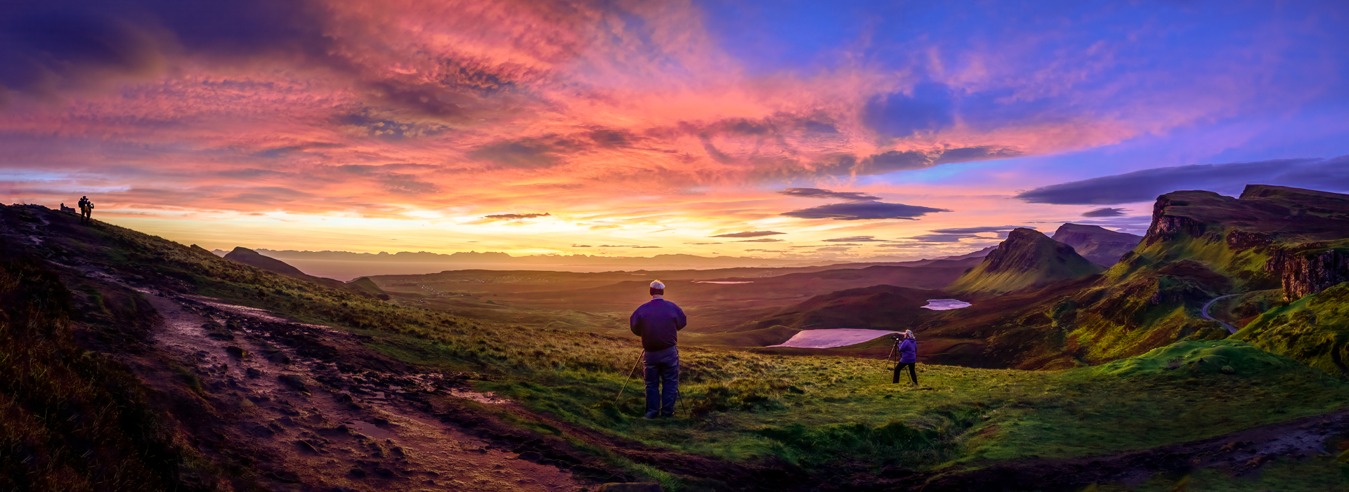 Photography Tour at The Quiraing pano Isle of Skye Scotland UK Photo Tours